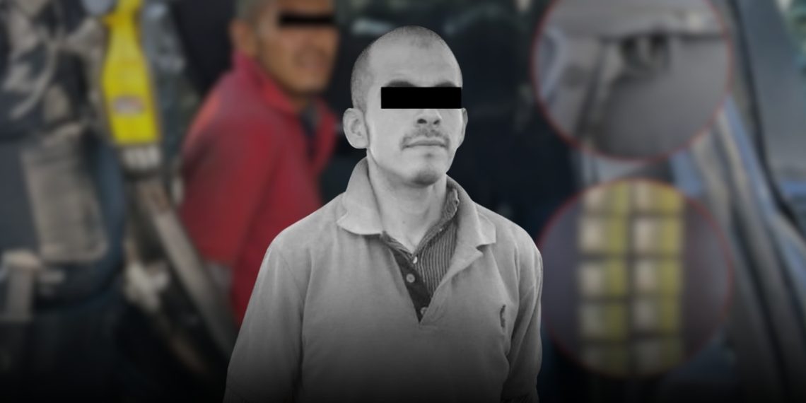 policía-de-monterrey-arresta-a-hombre-armado-y-con-droga-en-colonia-privada-de-monterrey