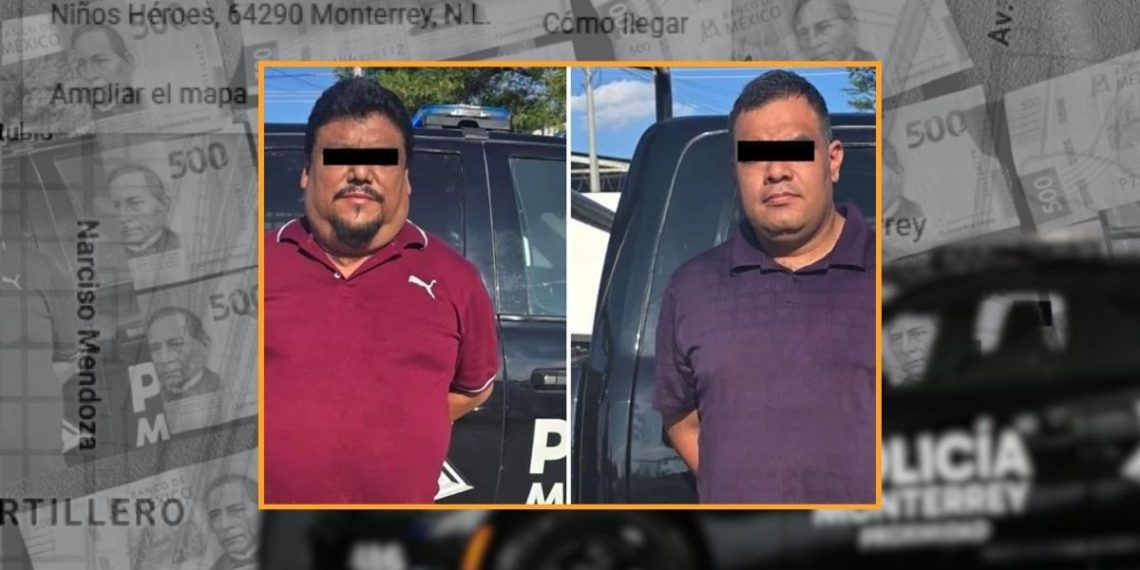 pareja-de-estafadores-policía-de-monterrey