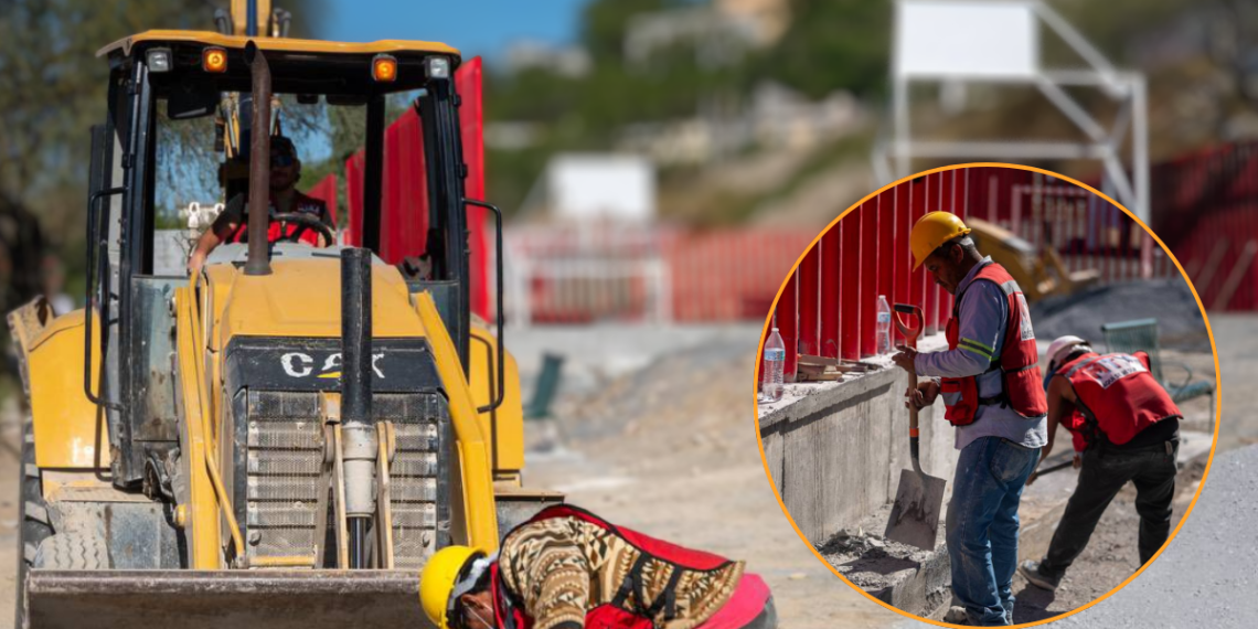 obras públicas en zona norte siguen avanzando,logran un 67% del total planeado