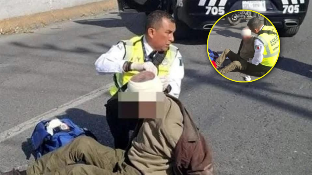 agente-de-tránsito-Monterrey-adulto-mayor-atropellado-estrategia-Escudo