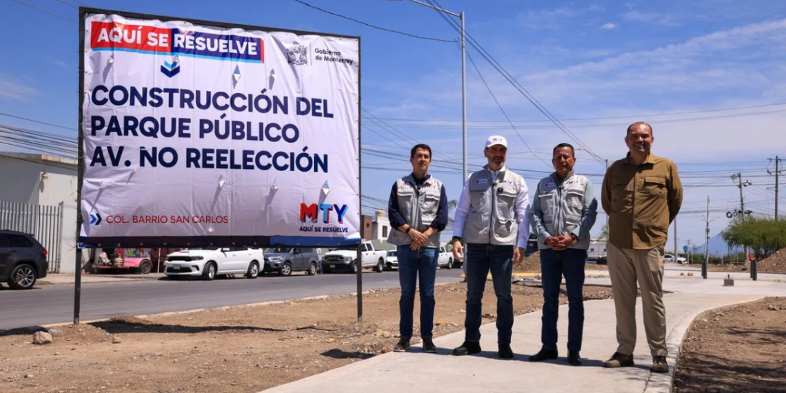 parque lineal av. no reelección