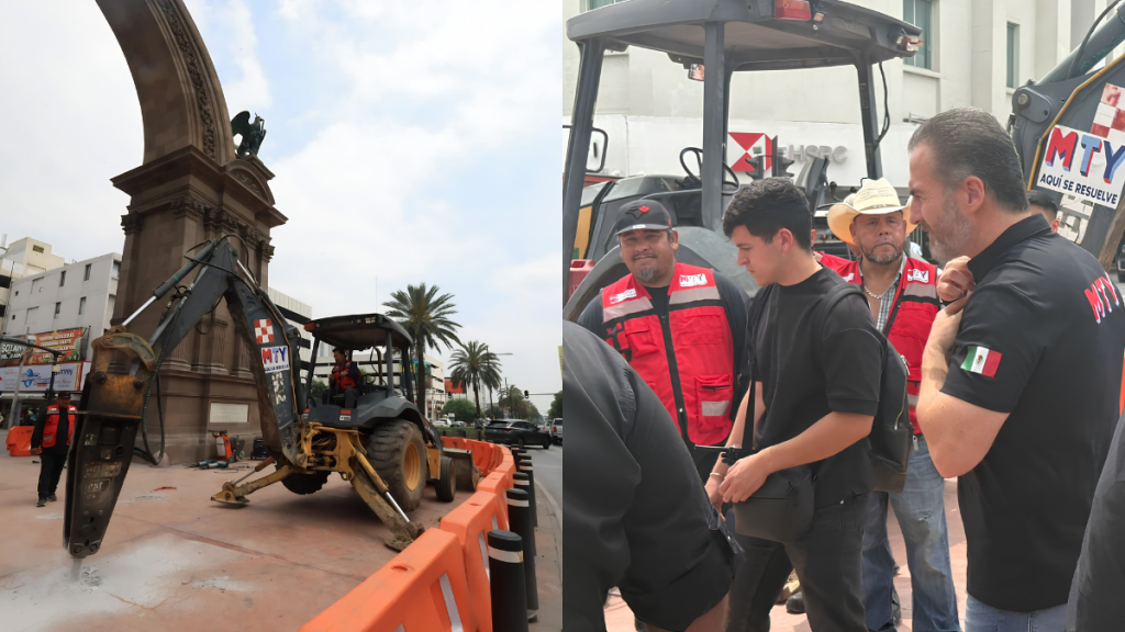 nueva circulación en el centro de monterrey por la apertura de dos carriles más 